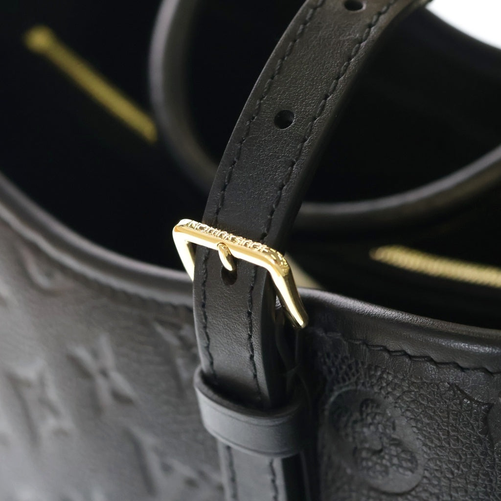 LOUIS VUITTON(ルイヴィトン) モノグラム アンプラント バビロン・トートPM 2WAYバッグ ハンドバッグ ショルダーバッグ ブラック レザー M11393 ゴールド金具 レディース