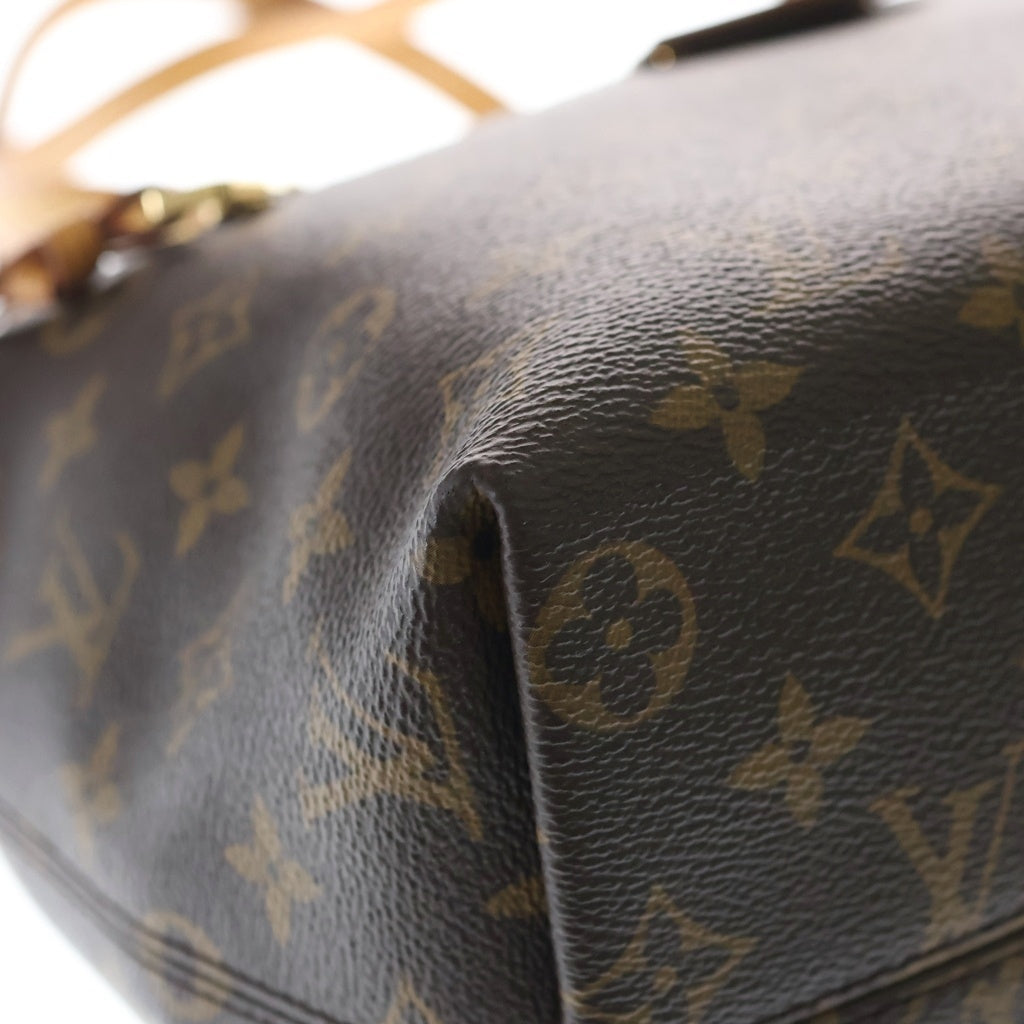 LOUIS VUITTON(ルイヴィトン) モノグラム イエナPM トートバッグ ブラウン PVC レザー ブラウン M42268 レディース