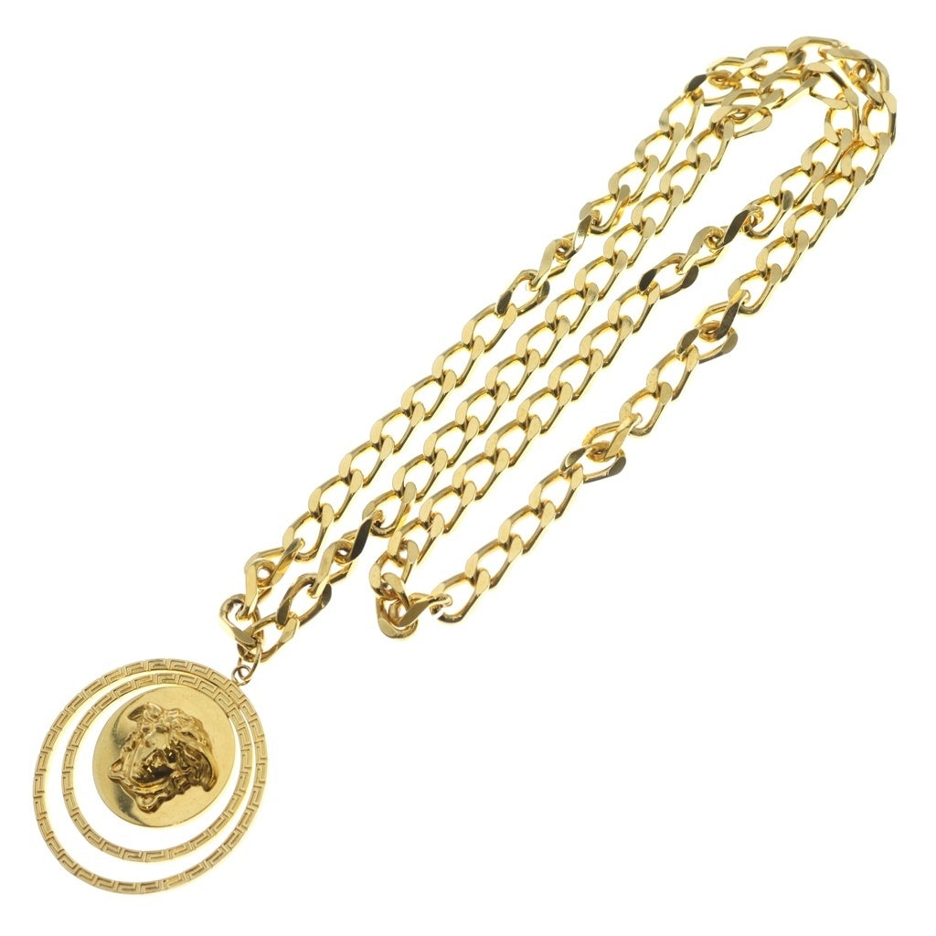 VERSACE(ヴェルサーチ) メドゥーサ GP チェーン ロング ネックレス
