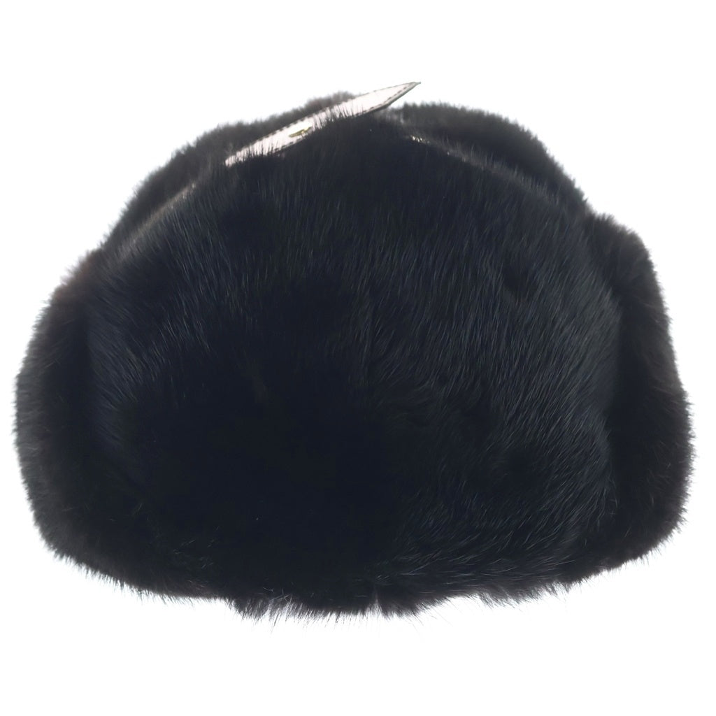 FENDI(フェンディ) ズッカ柄 ミンクファー フライトキャップ 帽子 ブラウン FNX096 AA2N F0GME レディース