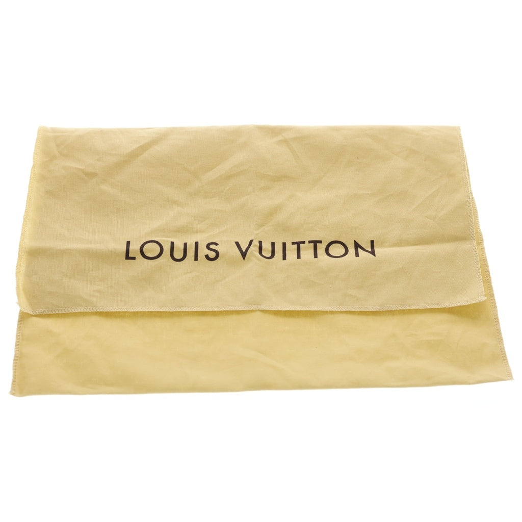 LOUIS VUITTON(ルイヴィトン) ダミエ エベヌ オラフPM PVC レザー ショルダーバッグ ブラウン N41442