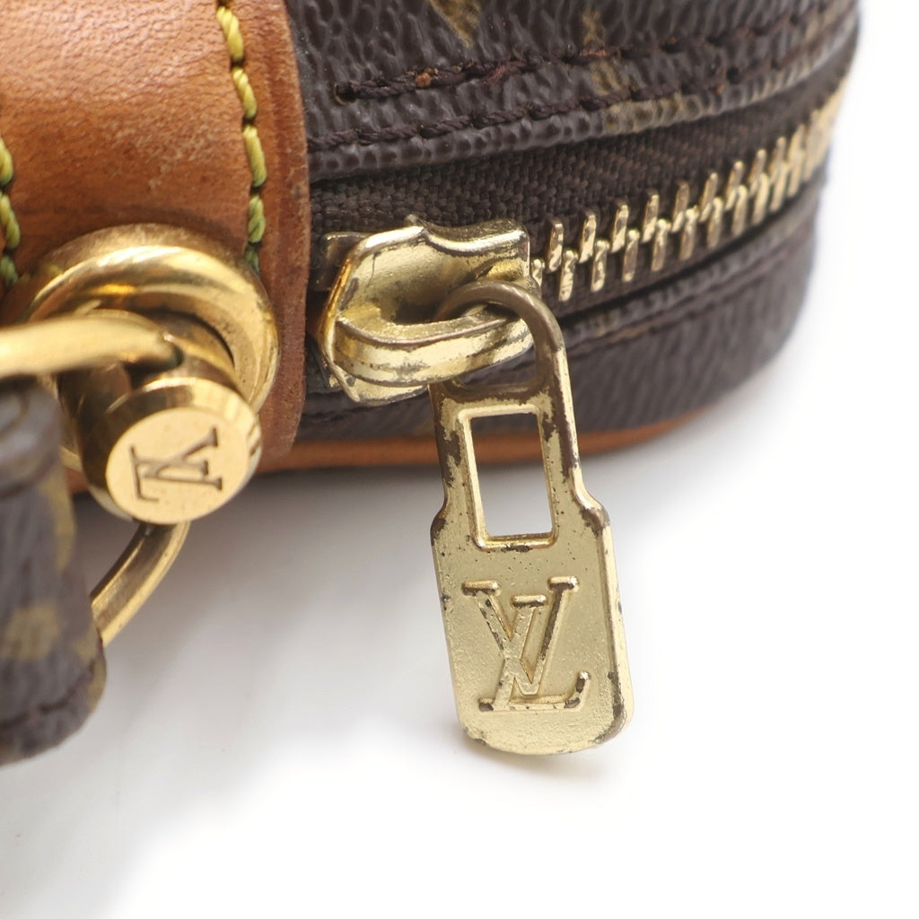 LOUIS VUITTON(ルイヴィトン) モノグラム マルリードラゴンヌ PVC レザー クラッチバッグ セカンドバッグ ポーチ ブラウン M51827