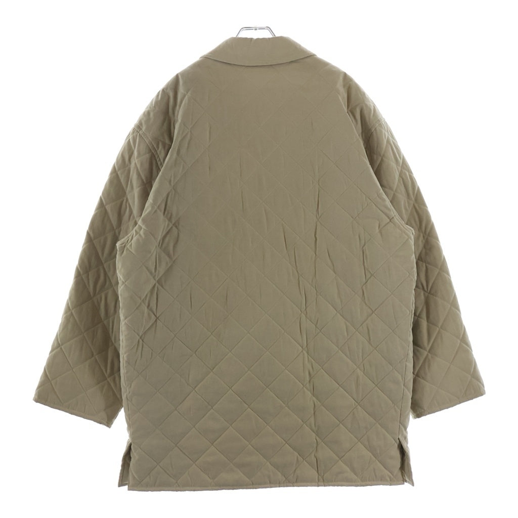 HERMES(エルメス) ライナー付き キルティングコート ベージュ #52