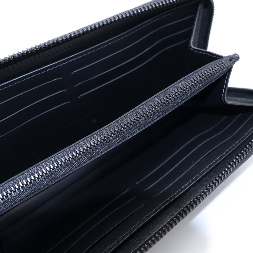 LOUIS VUITTON(ルイヴィトン) モノグラム ミッドナイト ジッピー ウォレット ホリゾンタル ノワール PVC レザー 長財布 ブラック M28048 レディース
