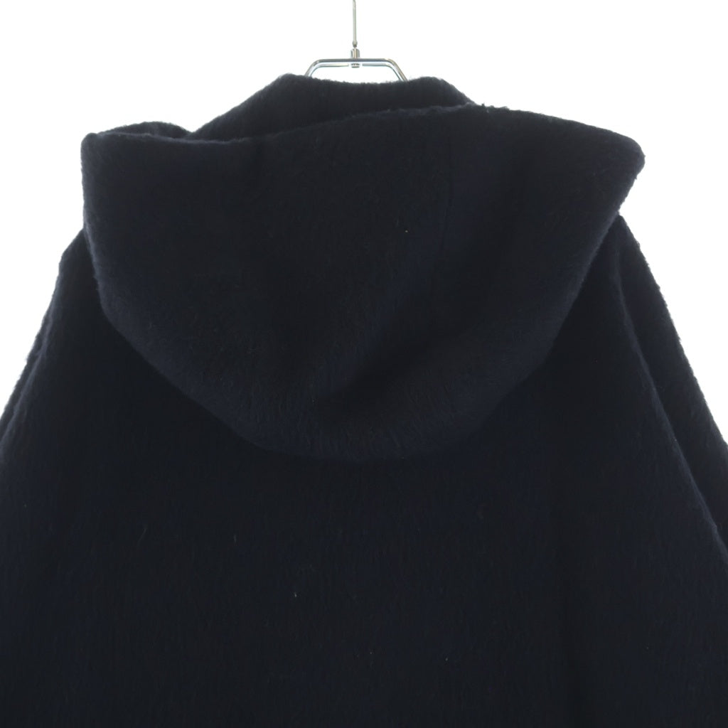 GUCCI(グッチ) 95AW トムフォード期 バンブー フーテッドコート ブラック アルパカ #42