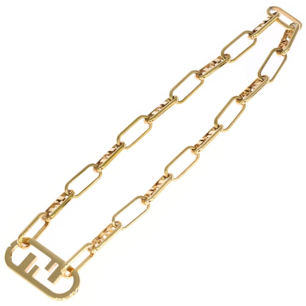 FENDI(フェンディ) ロゴ ネックレス ゴールド 8AH316 レディース