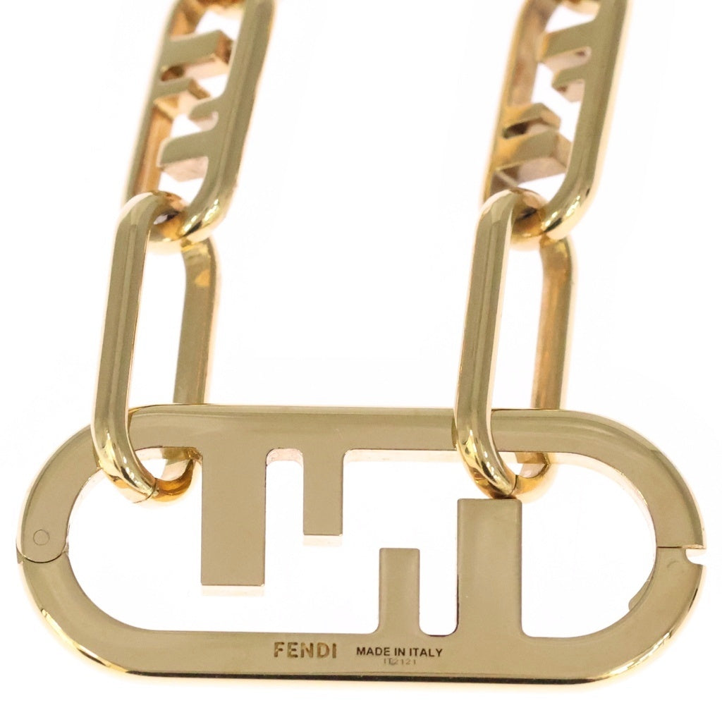 FENDI(フェンディ) ロゴ ネックレス ゴールド 8AH316 レディース