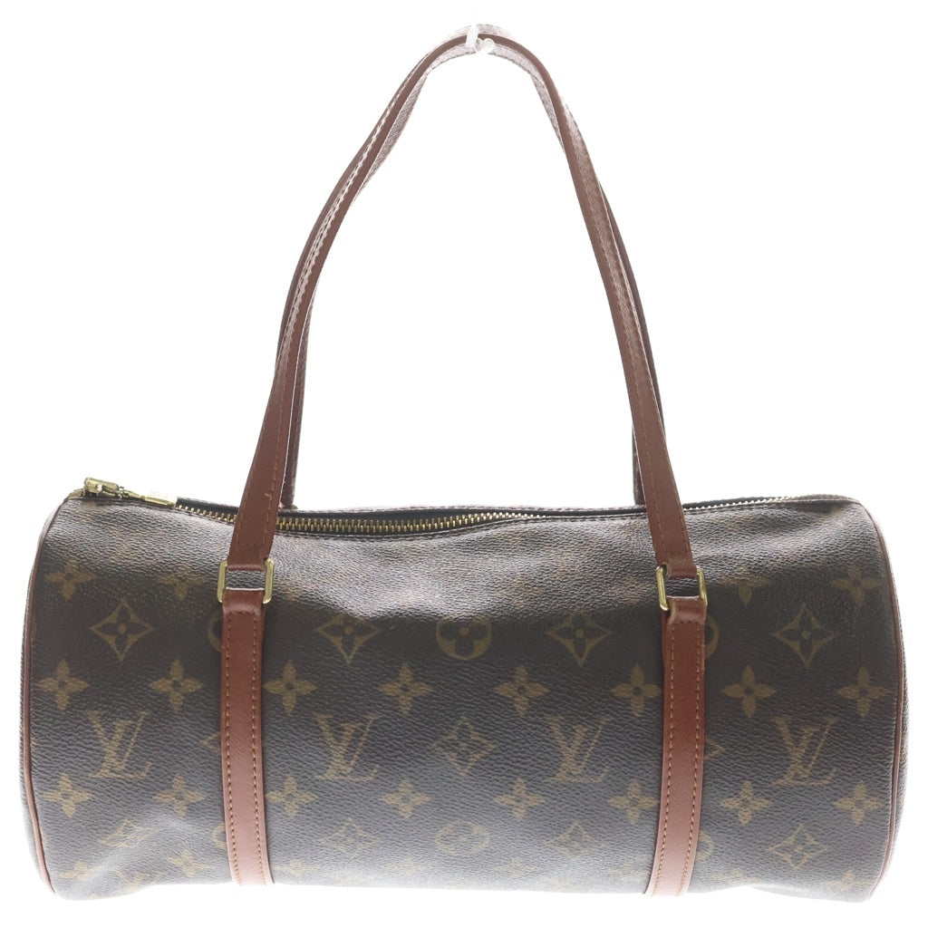 LOUIS VUITTON(ルイヴィトン) モノグラム パピヨン30 ハンドバッグ ブラウン レザー M51365 NO0021 ポーチ レディース