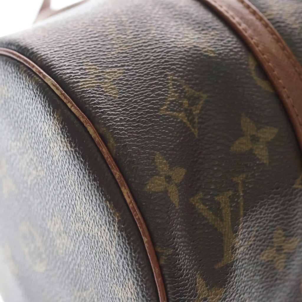 LOUIS VUITTON(ルイヴィトン) モノグラム パピヨン30 ハンドバッグ ブラウン レザー M51365 NO0021 ポーチ レディース