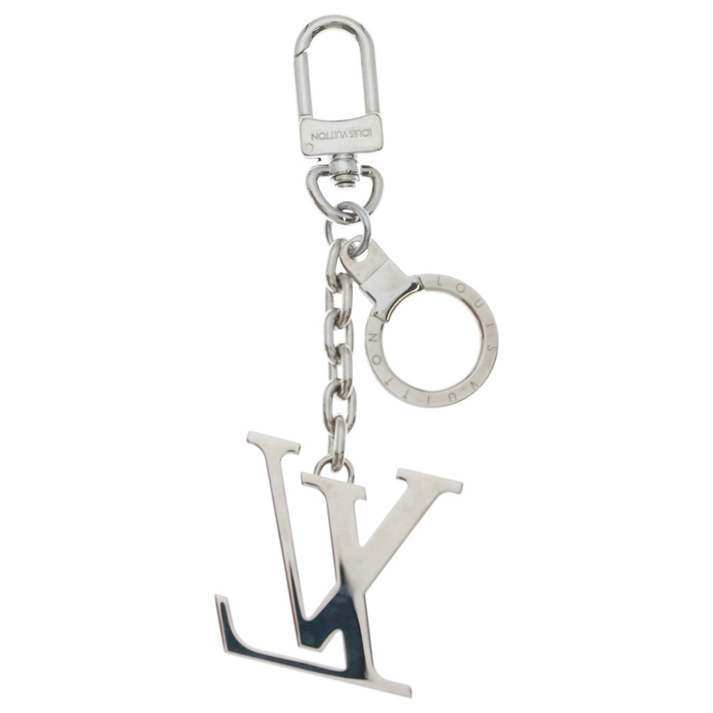 LOUIS VUITTON(ルイヴィトン) ポルトクレ イニシャルLV キーホルダー シルバー M65071 LE0251