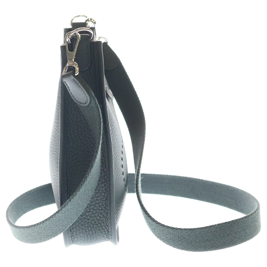 HERMES(エルメス) エブリンTPM ヴェールマングローブ ショルダーバッグ グレー トリヨン K刻印 シルバー金具 レディース