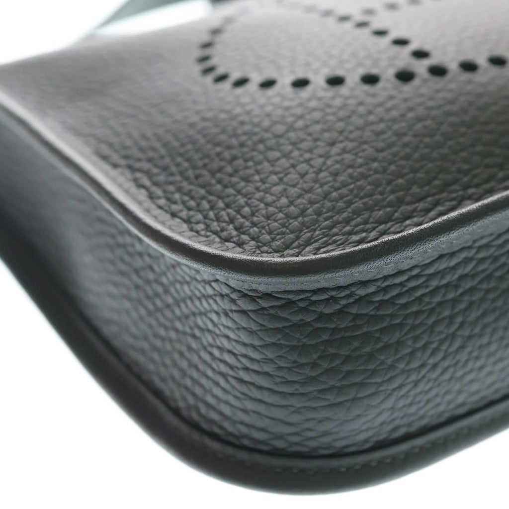 HERMES(エルメス) エブリンTPM ヴェールマングローブ ショルダーバッグ グレー トリヨン K刻印 シルバー金具 レディース