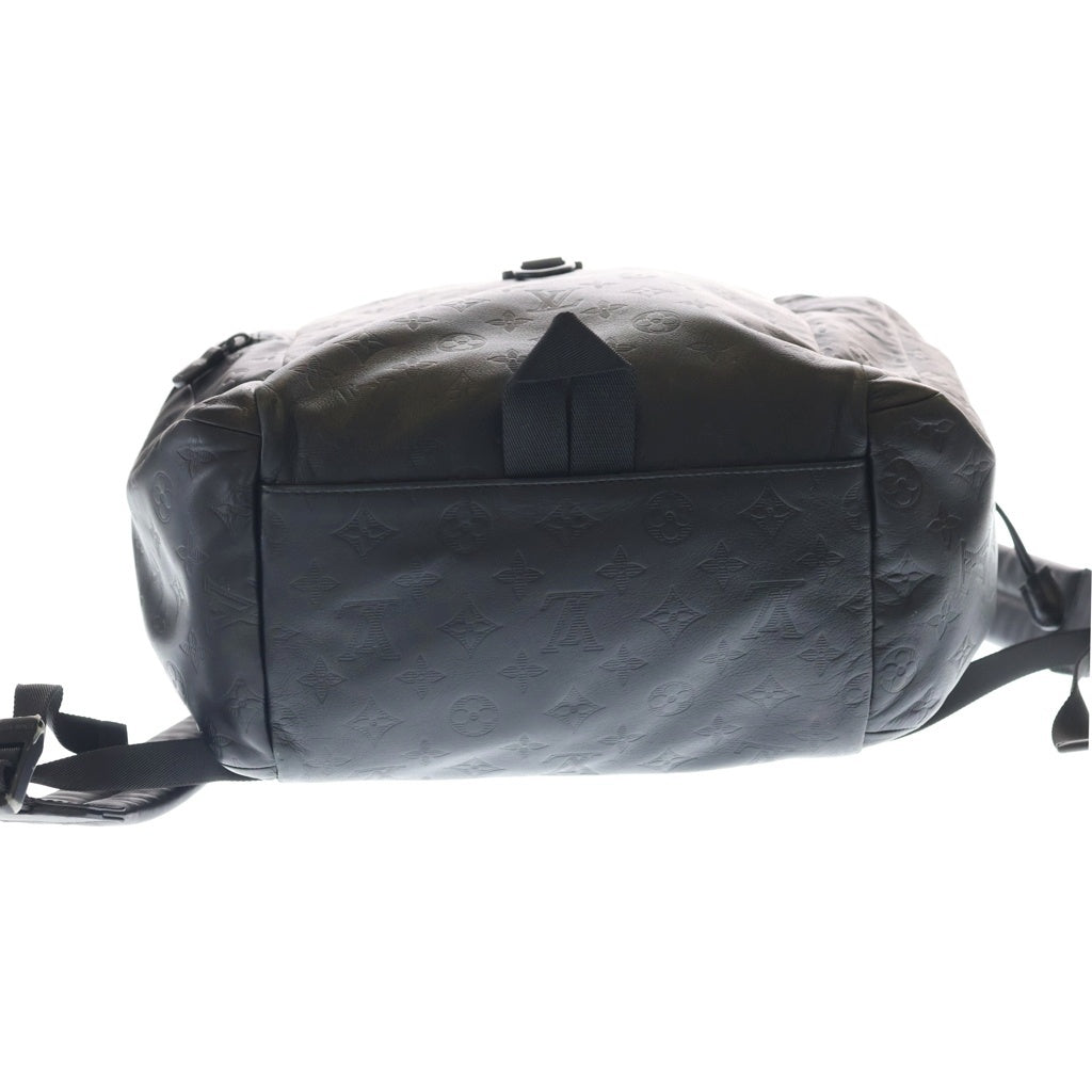 LOUIS VUITTON(ルイヴィトン) モノグラムシャドウ ディスカバリー リュックサック バックパック ブラック レザー M43680 レディース