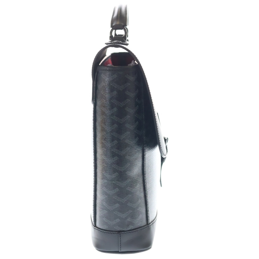 GOYARD(ゴヤール) シタダン PM ビジネスバッグ ハンドバッグ ブラック レザー ブラック金具