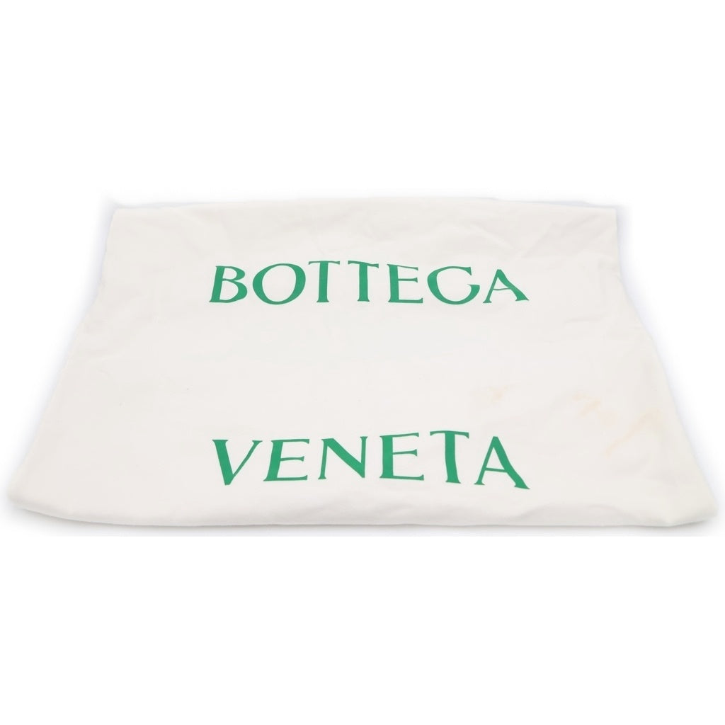 BOTTEGA VENETA(ボッテガヴェネタ) マキシイントレチャート ザ アルコ ラージ 2WAYハンドバッグ トートバッグ ショルダーバッグ ネイビー ナイロン シルバー金具 レディース