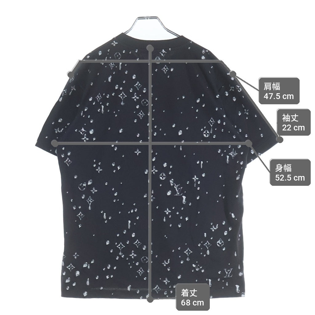 LOUIS VUITTON(ルイヴィトン) ショート スリーブ Tシャツ モノグラム Mサイズ ブラック1AJCBF