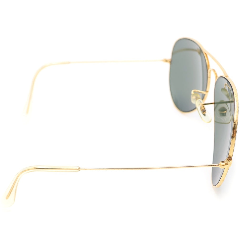 Ray Ban(レイバン) Ray-Ban レイバン ヴィンテージ B&L ボシュロム サングラス アビエーター ティアドロップ ゴールド/オリーブ
