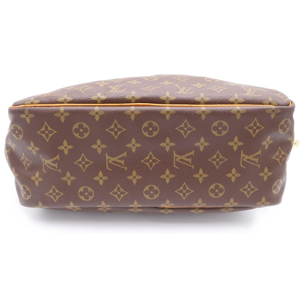 LOUIS VUITTON(ルイヴィトン) モノグラム ドーヴィル PVC レザー ハンドバッグ ブラウン M47270 レディース