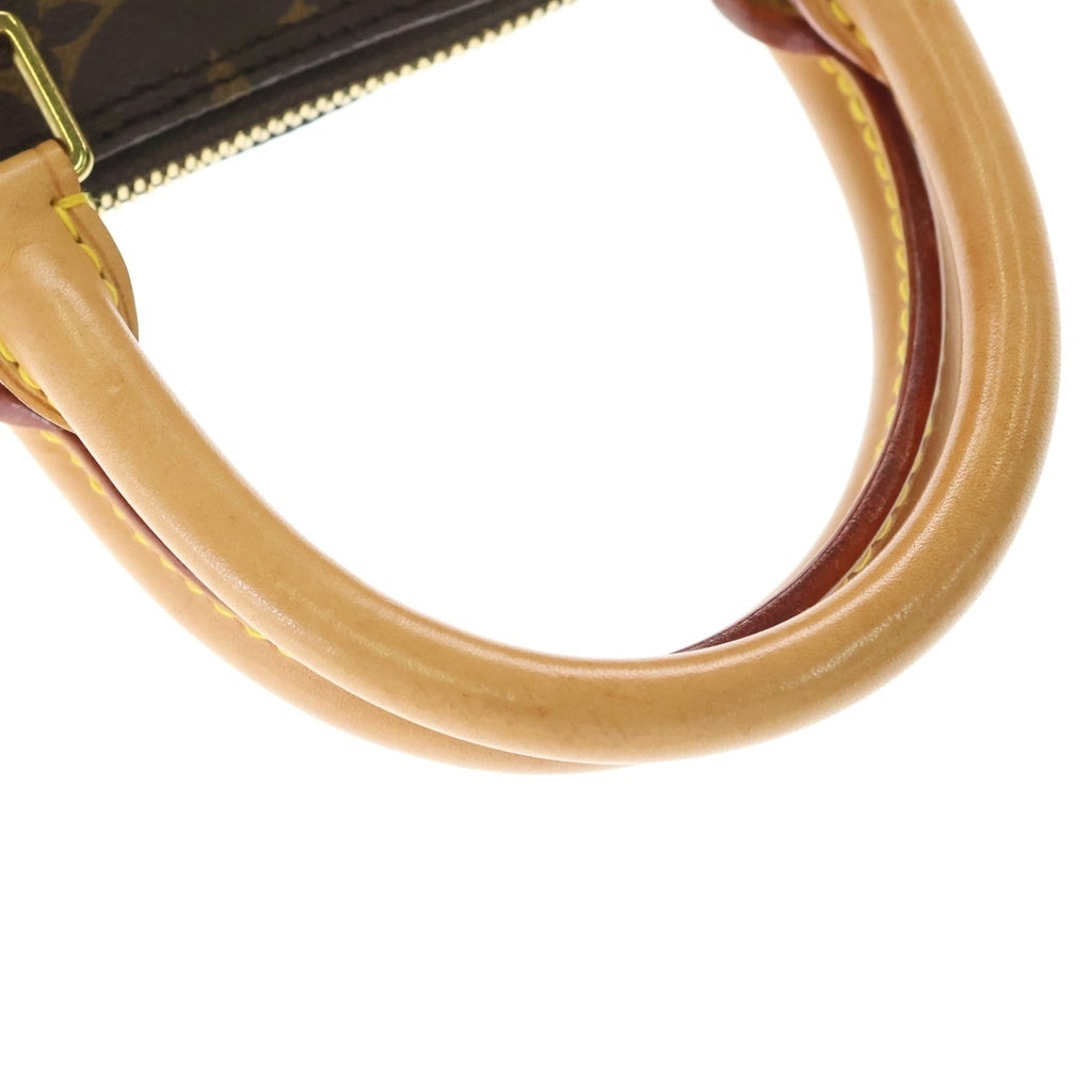 LOUIS VUITTON(ルイヴィトン) モノグラム アルマPM 新型 ハンドバッグ ショルダーバッグ ブラウン レザー×PVC M53151 ゴールド金具 レディース