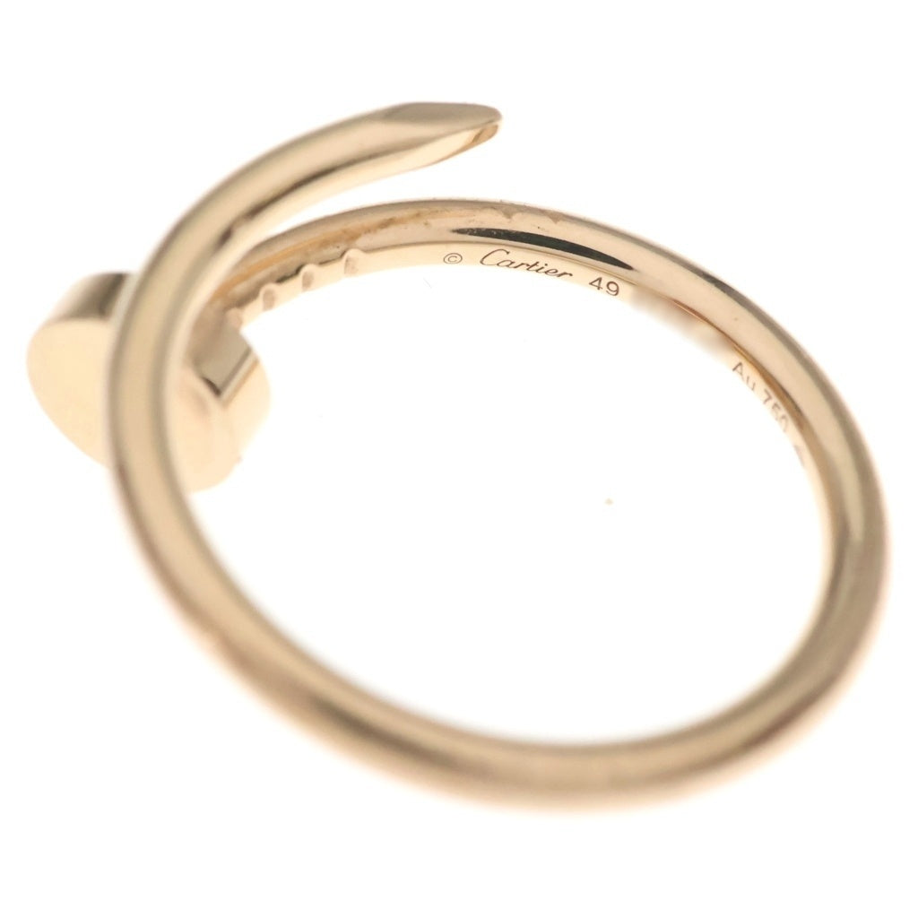 Cartier(カルティエ) ジュストアンクル スモール Au750 K18PG リング 指輪 #49 ピンクゴールド レディース