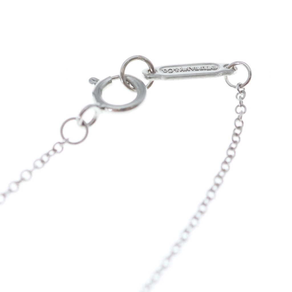 TIFFANY & Co.(ティファニー) Tスマイル スモール メレダイヤ ダイヤモンド Au750 K18WG ネックレス ホワイトゴールド レディース