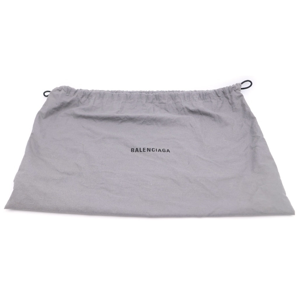 BALENCIAGA(バレンシアガ) ダウンタウン チェーンショルダーバッグ ホワイト レザー 689058 シルバー金具 レディース