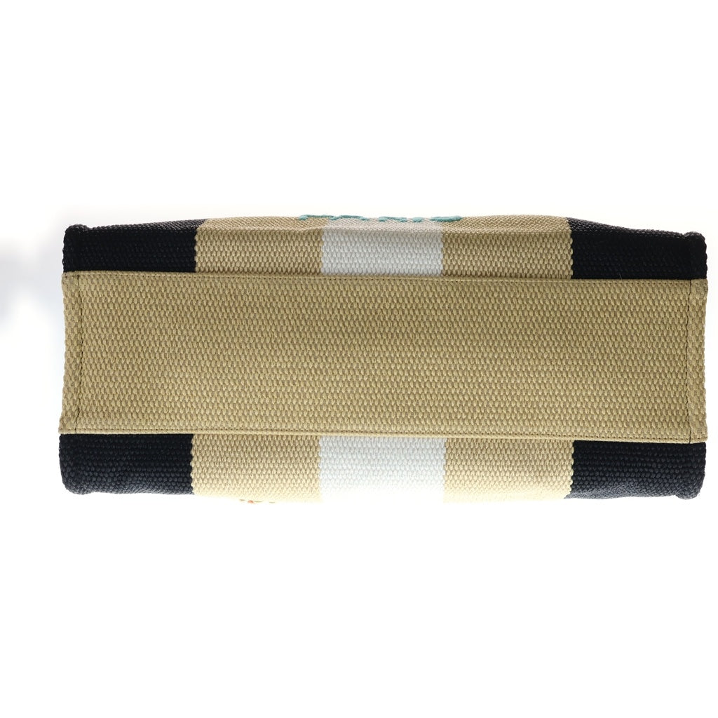CHANEL(シャネル) ドーヴィルショッピングGM トートバッグ ハンドバッグ ブラック×ベージュ ラフィア シルバー金具 レディース