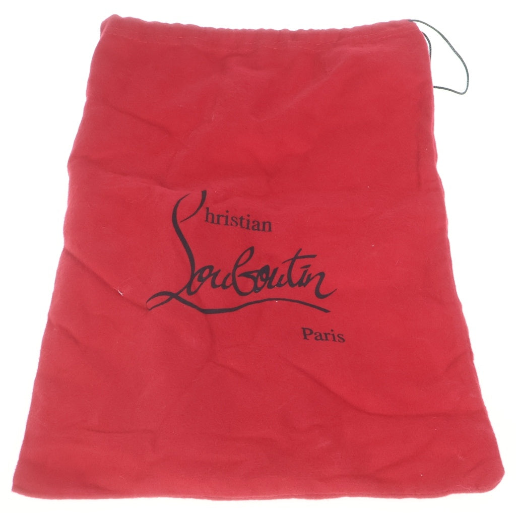 CHRISTIAN LOUBOUTIN(クリスチャンルブタン) シースルー ヒールパンプス ブラック レース #38 レディース