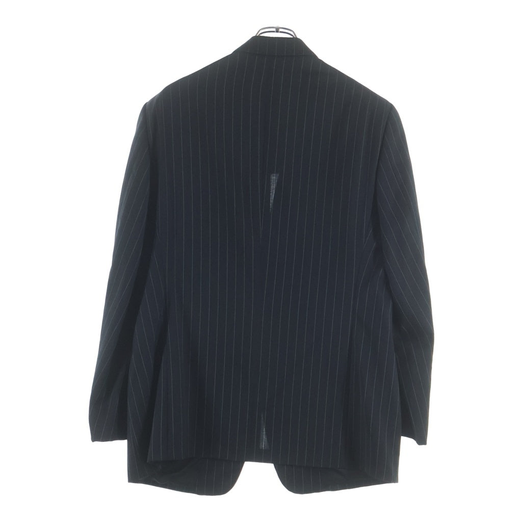 GIORGIO ARMANI(ジョルジオアルマーニ) ストライプ セットアップスーツ ジャケット スラックス ダークネイビー