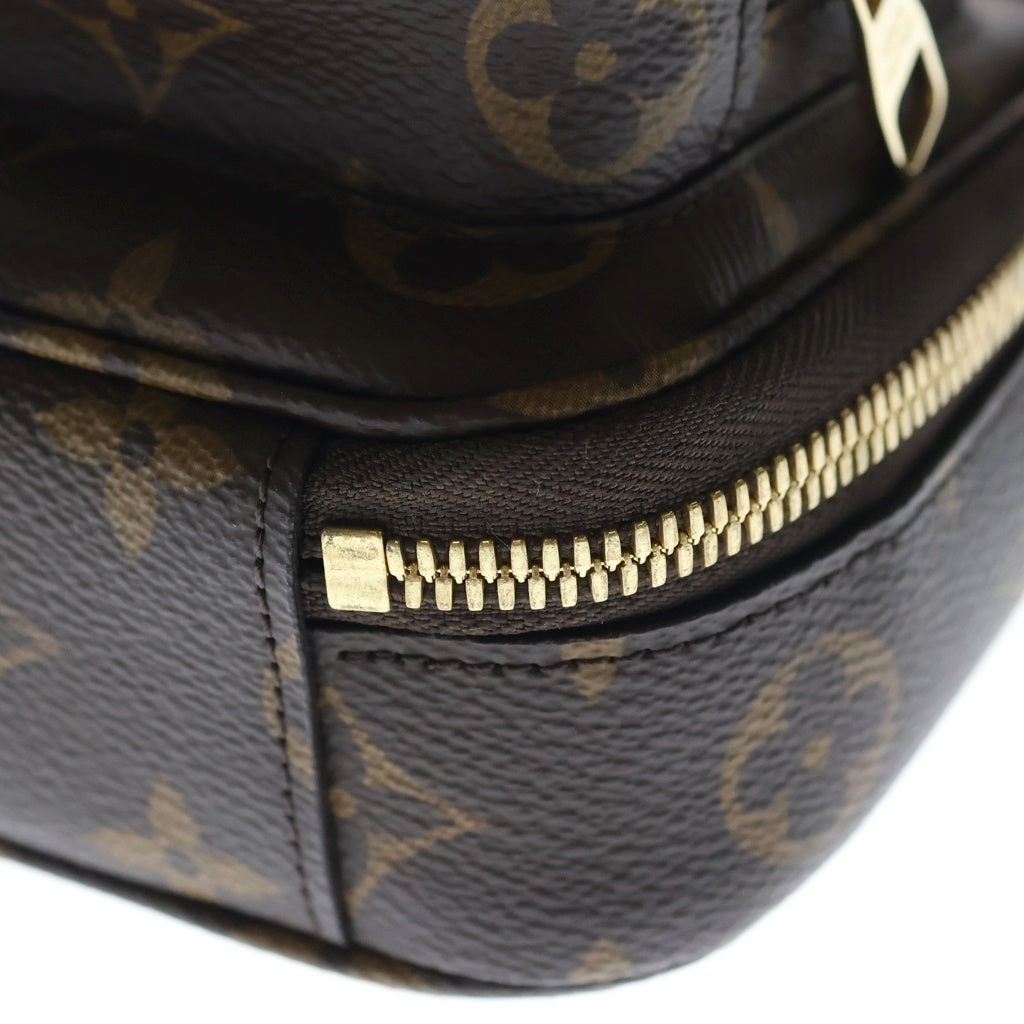 LOUIS VUITTON(ルイヴィトン) モノグラム ユーティリティ ショルダーバッグ ブラウン PVCレザー M80446 ゴールド金具 レディース