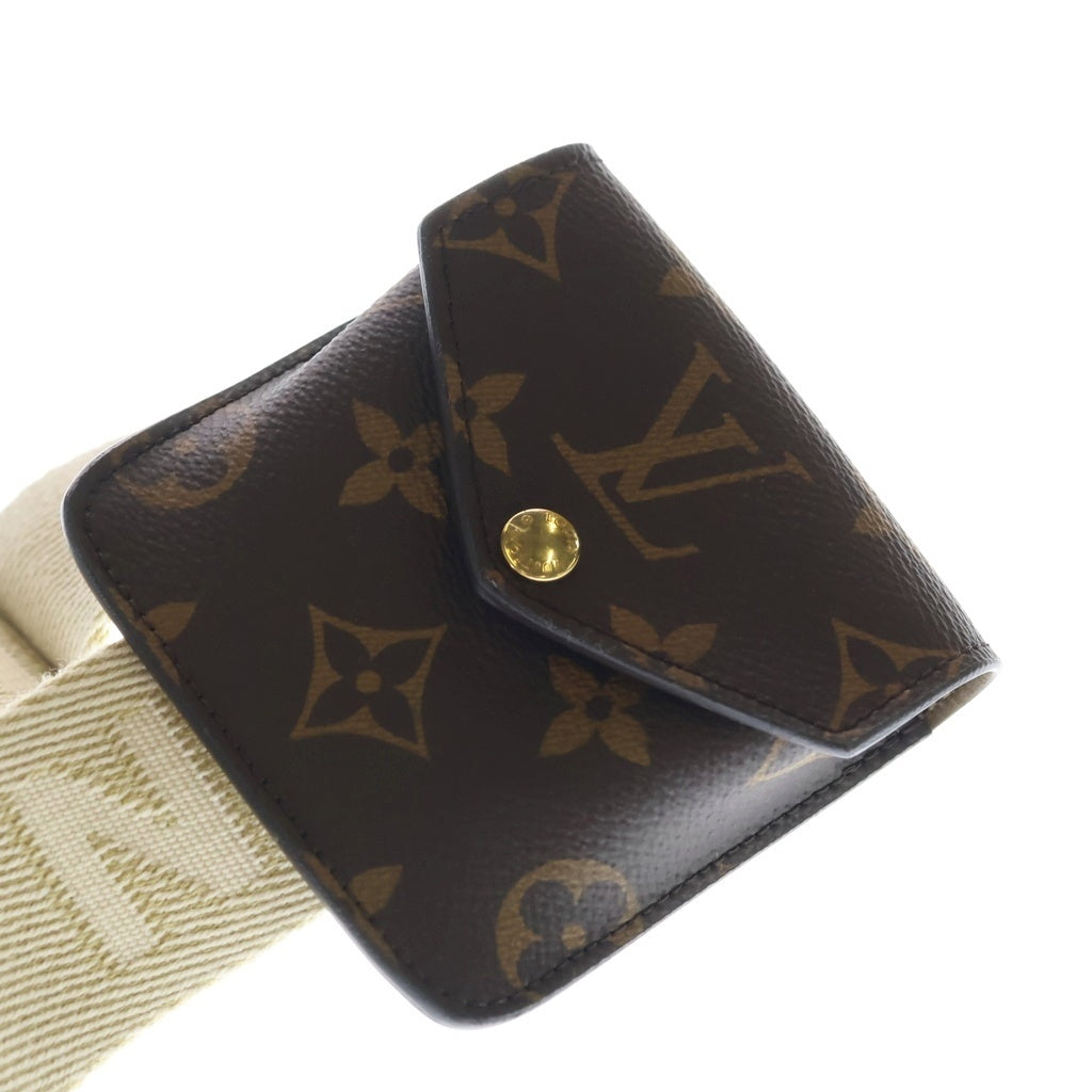 LOUIS VUITTON(ルイヴィトン) モノグラム ユーティリティ ショルダーバッグ ブラウン PVCレザー M80446 ゴールド金具 レディース