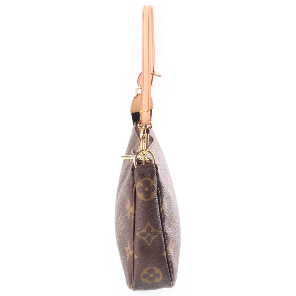 LOUIS VUITTON(ルイヴィトン) モノグラム アクセソワール PVC レザー ハンドバッグ アクセサリーポーチ ブラウン M51980 レディース