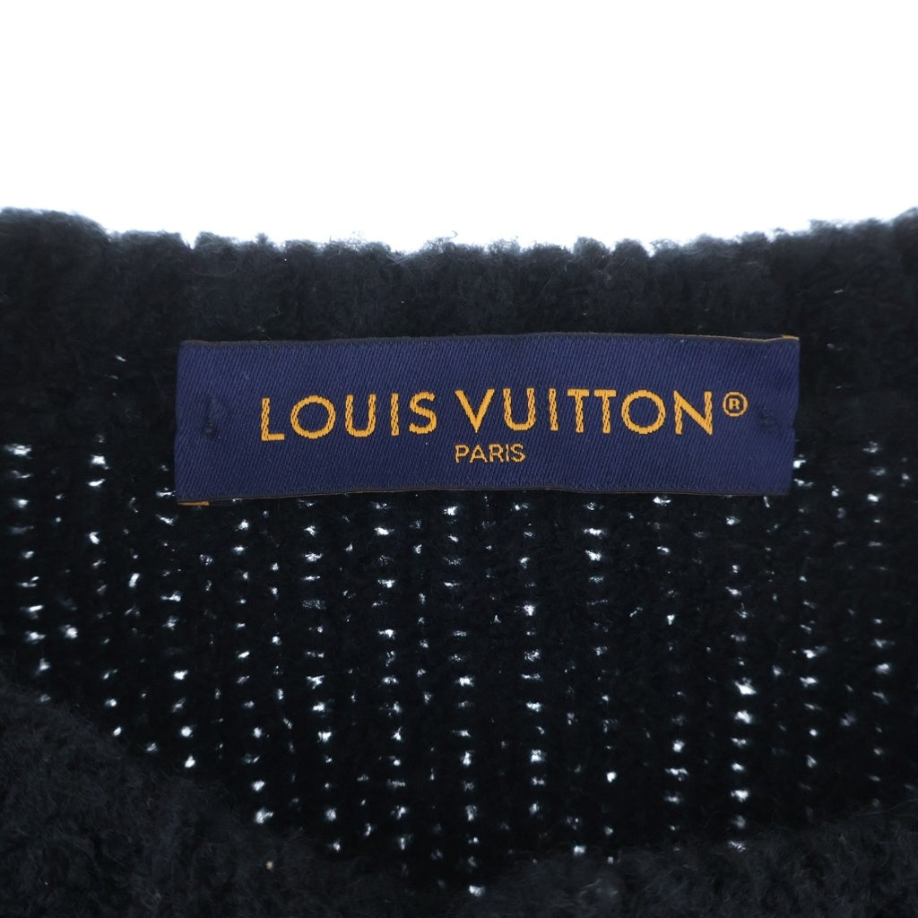 LOUIS VUITTON(ルイヴィトン) 26SS チャンキー インターシャ カーディガン ブラック RM261MQ QNC HUN44W