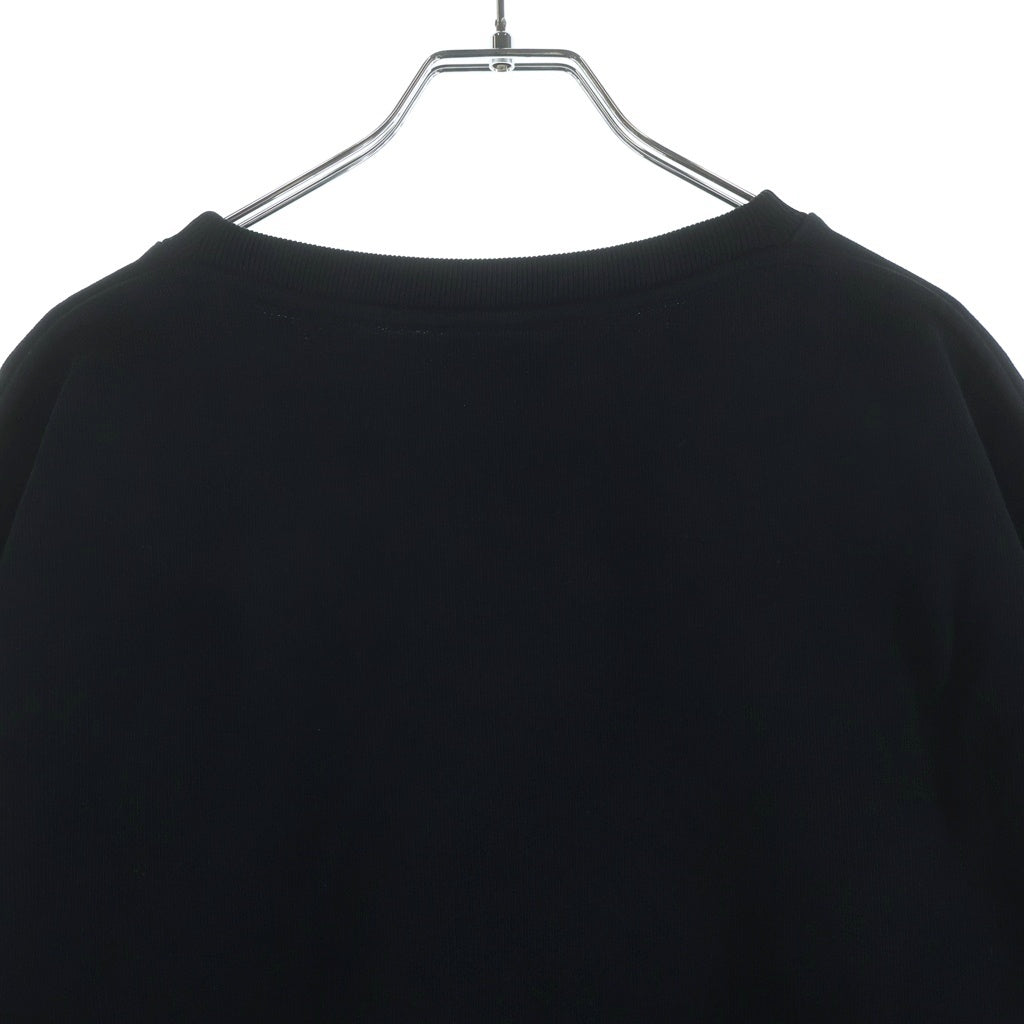 LOEWE(ロエベ) REGULAR FIT SWEATSHIRT レギュラーフィット クルーネックスウェット ロゴ刺繍 ブラック #L H526Y24J2