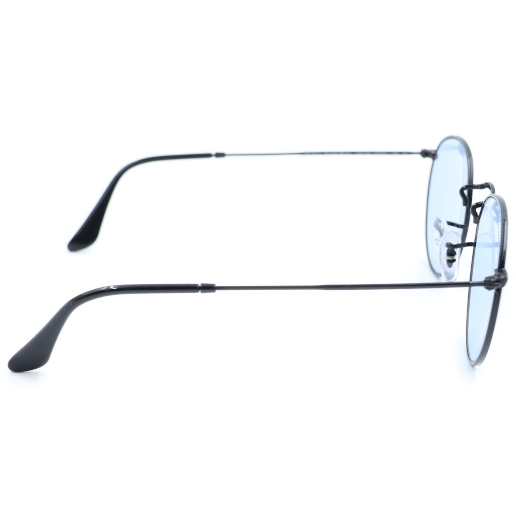 Ray Ban(レイバン) RB3447 ROUND METAL ラウンドメタル サングラス アイウェア メガネ 眼鏡 ブラック/ブルー