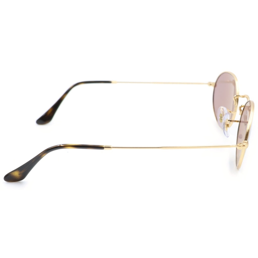 Ray Ban(レイバン) RB3547 OVAL METAL オーバルメタルフレーム サングラス アイウェア メガネ 眼鏡 カラーレンズ ゴールド/ブラウン レディース