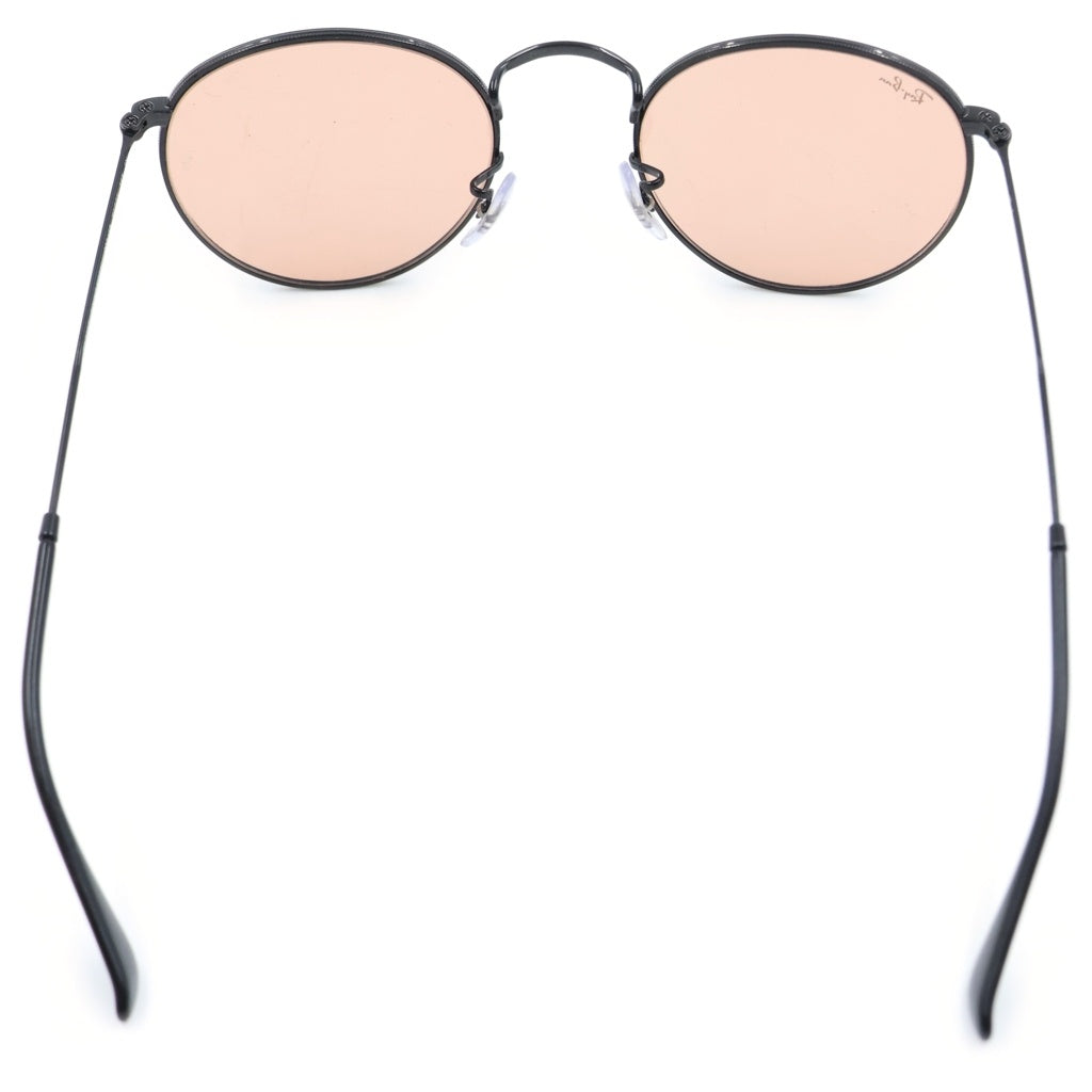 Ray Ban(レイバン) RB3447 ROUND METAL ラウンドメタル サングラス アイウェア メガネ 眼鏡 ブラック/ピンク
