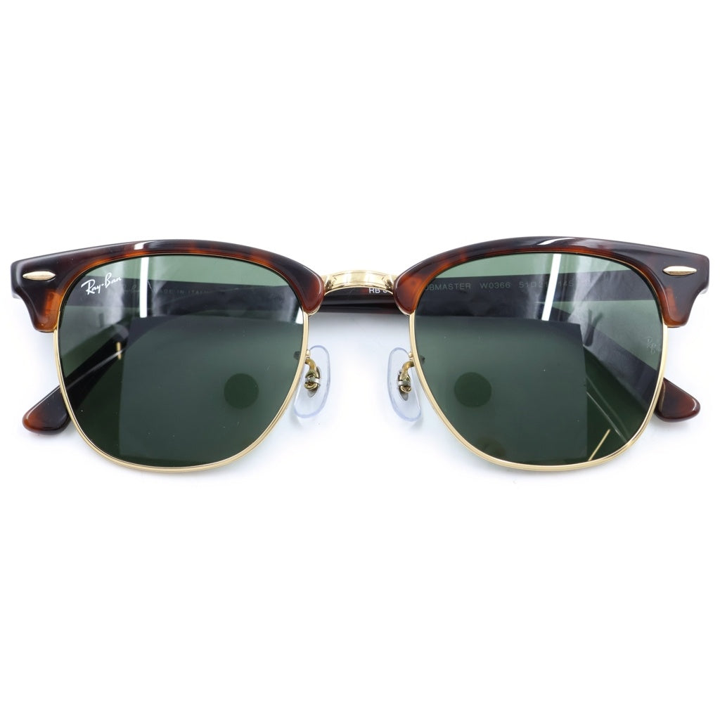 Ray Ban(レイバン) RB3016 CLUBMASTER CLASSIC クラブマスタークラシック サングラス アイウェア メガネ 眼鏡 ブラウン/ゴールド