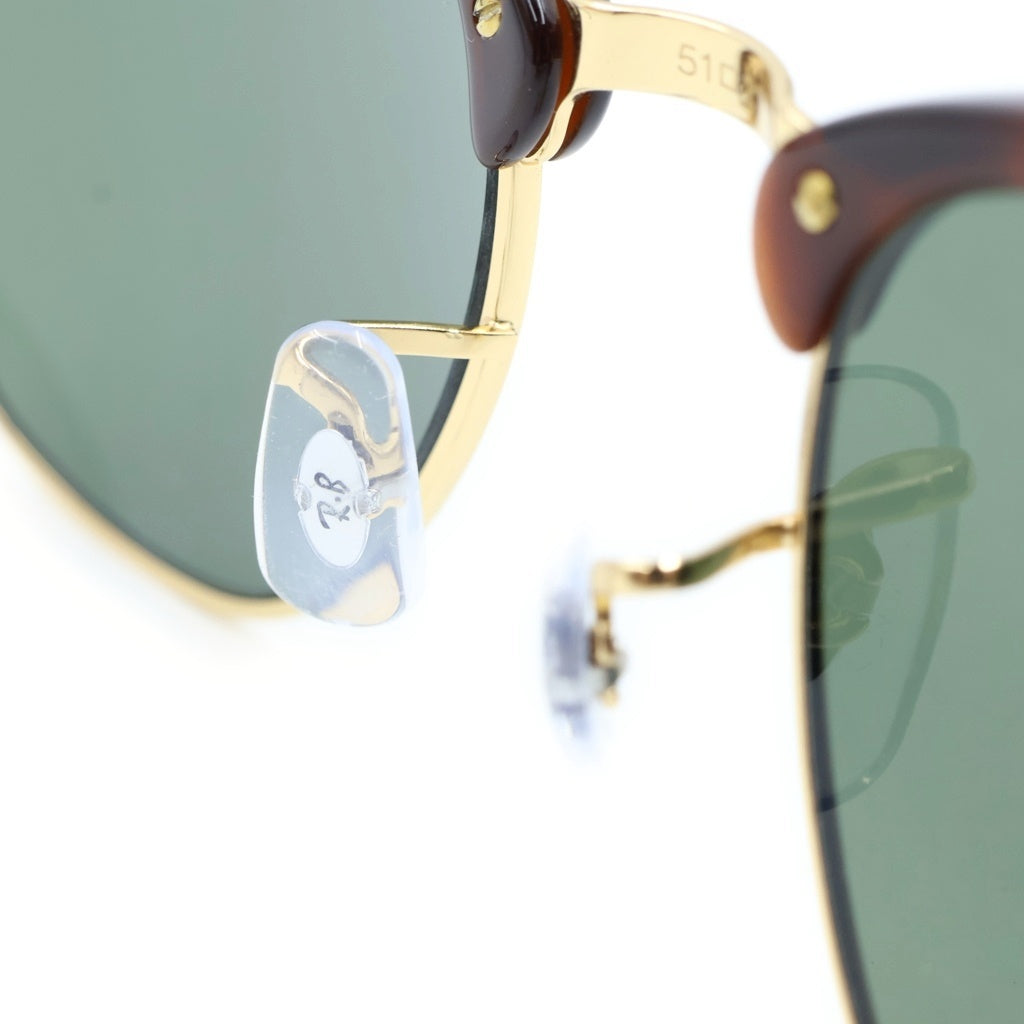 Ray Ban(レイバン) RB3016 CLUBMASTER CLASSIC クラブマスタークラシック サングラス アイウェア メガネ 眼鏡 ブラウン/ゴールド