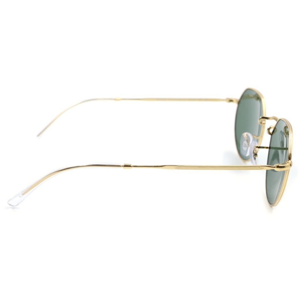 Ray Ban(レイバン) RB3565 JACK ジャック ラウンドフレーム サングラス アイウェア メガネ 眼鏡 ゴールド/グリーン