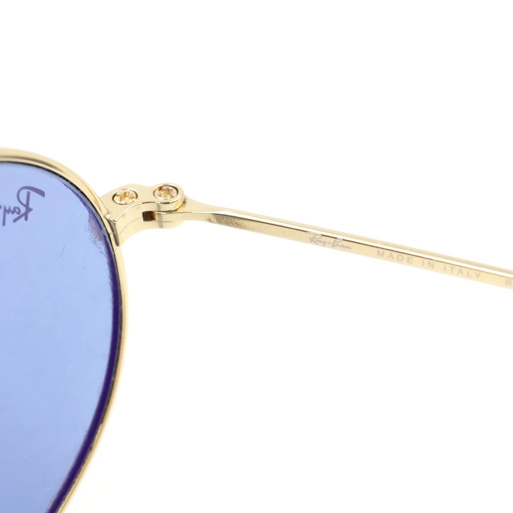Ray Ban(レイバン) RB3547 OVAL METAL オーバルメタルフレーム サングラス アイウェア メガネ 眼鏡 カラーレンズ ゴールド/ライトブルー