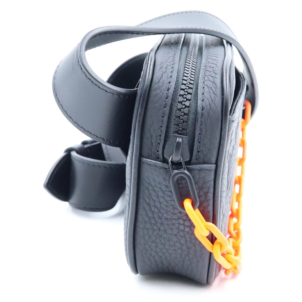 LOUIS VUITTON(ルイヴィトン) トリヨンモノグラム ポシェットヴォルガ ウエストバッグ ボディバッグ ショルダーバッグ ノワール レザー M53550 レディース