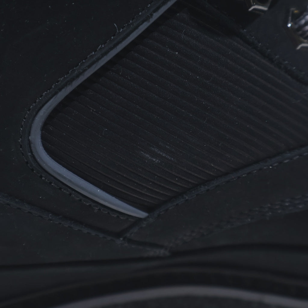 LOUIS VUITTON(ルイヴィトン) ×NBA モノグラム オーベルカンフライン スエード ハイカット スニーカー アンクルブーツ #6 1/2 ブラック BM0290