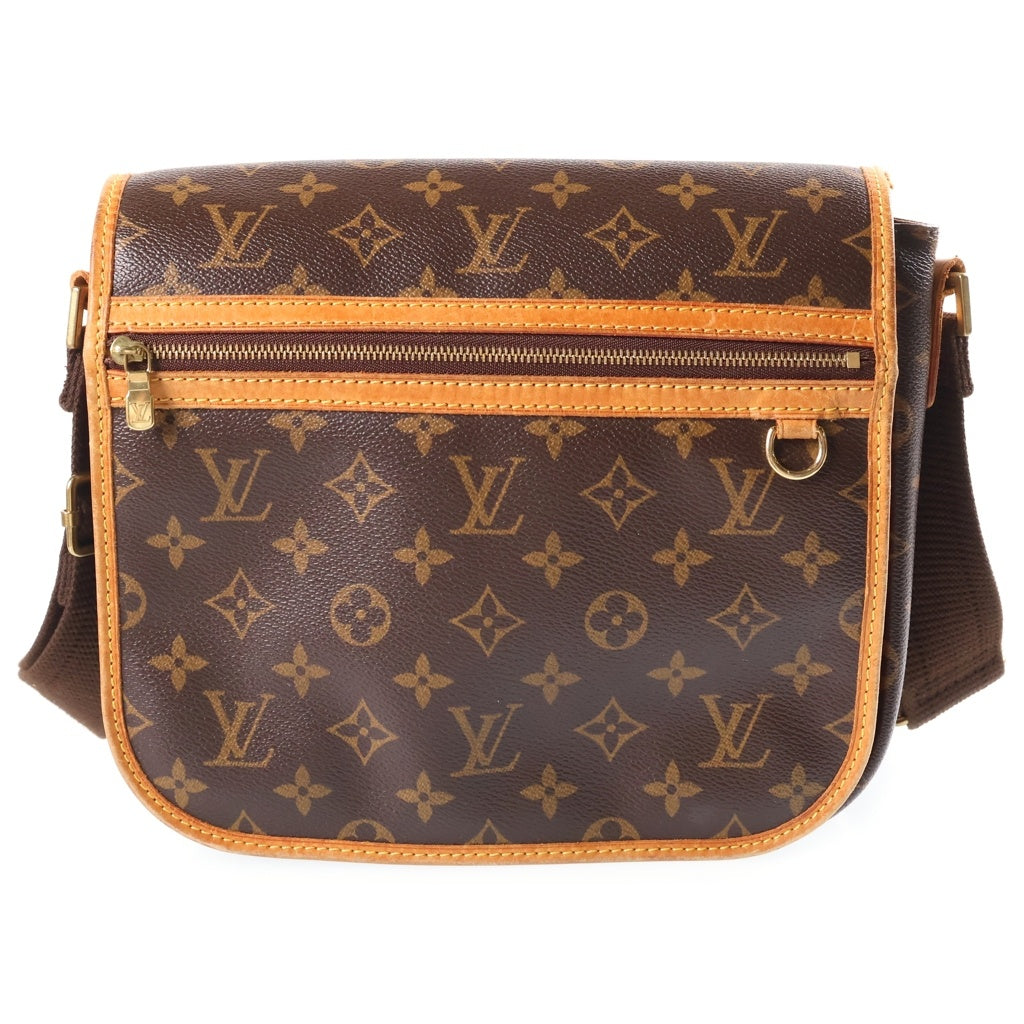 LOUIS VUITTON(ルイヴィトン) モノグラム メッセンジャー ボスフォールPM PVC レザー ショルダーバッグ ブラウン M40106 レディース