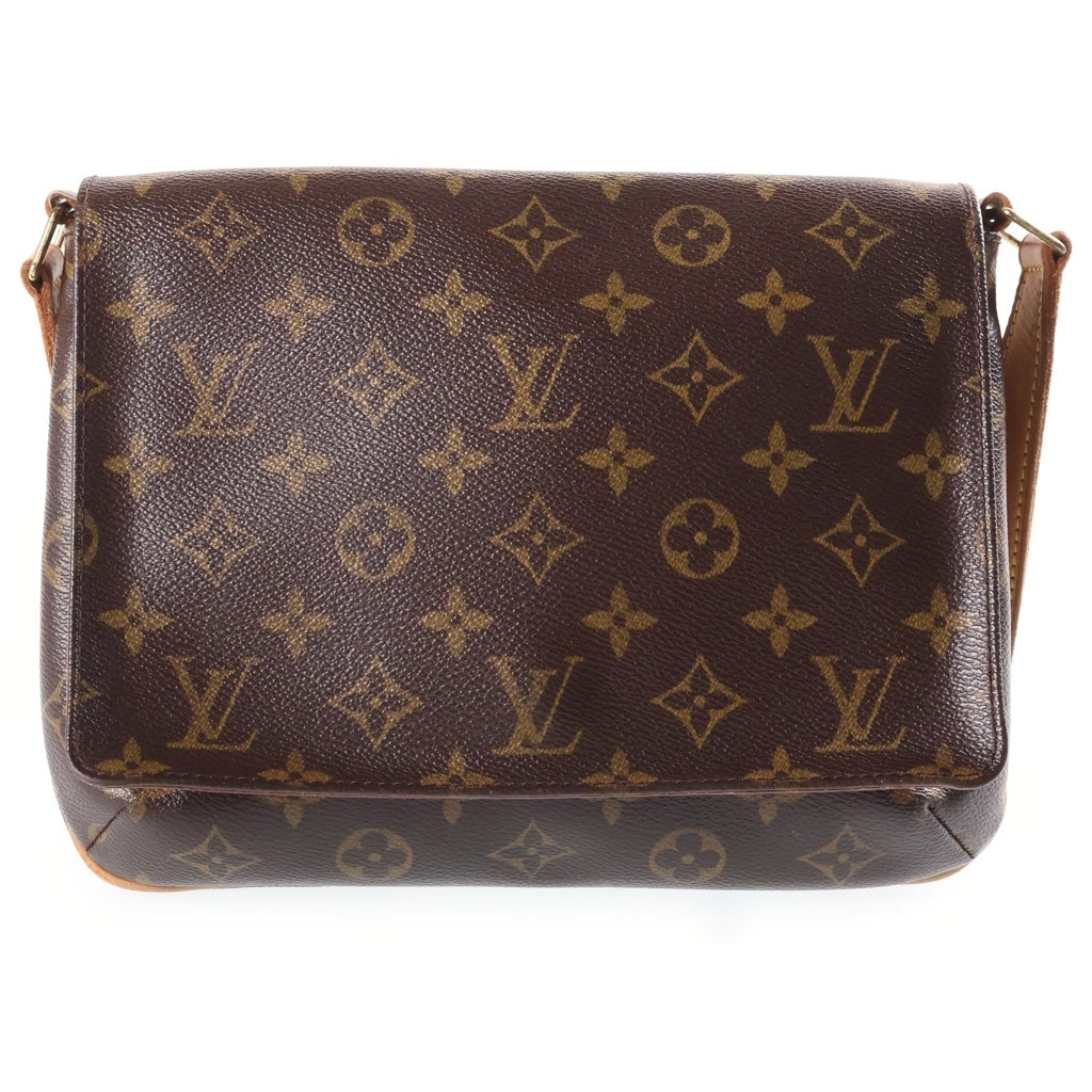 LOUIS VUITTON(ルイヴィトン) モノグラム ミュゼット・タンゴ ロングストラップ ショルダーバッグ ハンドバッグ ブラウン PVC×レザー M51388 レディース