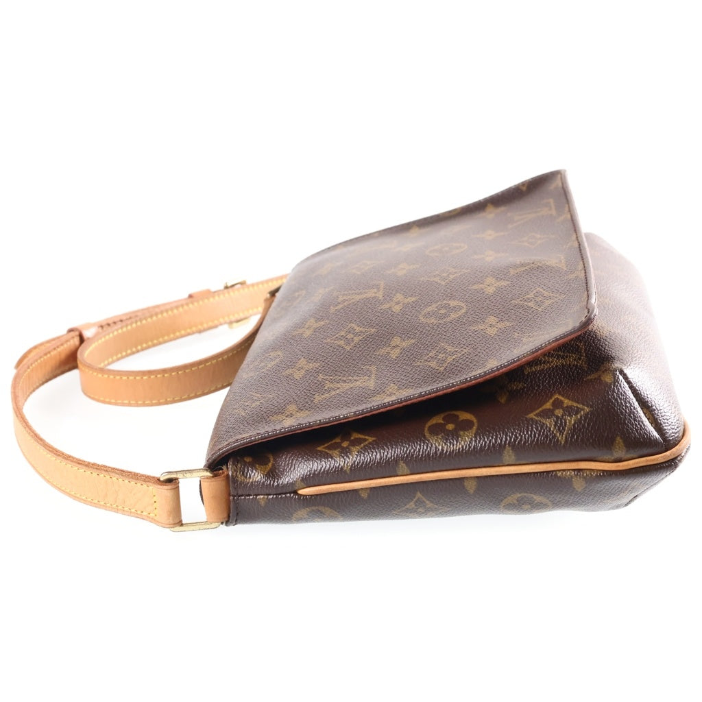 LOUIS VUITTON(ルイヴィトン) モノグラム ミュゼット・タンゴ ロングストラップ ショルダーバッグ ハンドバッグ ブラウン PVC×レザー M51388 レディース