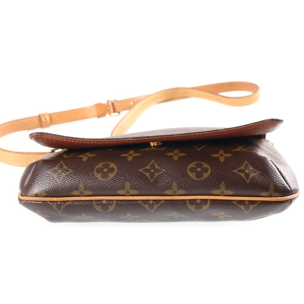 LOUIS VUITTON(ルイヴィトン) モノグラム ミュゼット・タンゴ ロングストラップ ショルダーバッグ ハンドバッグ ブラウン PVC×レザー M51388 レディース