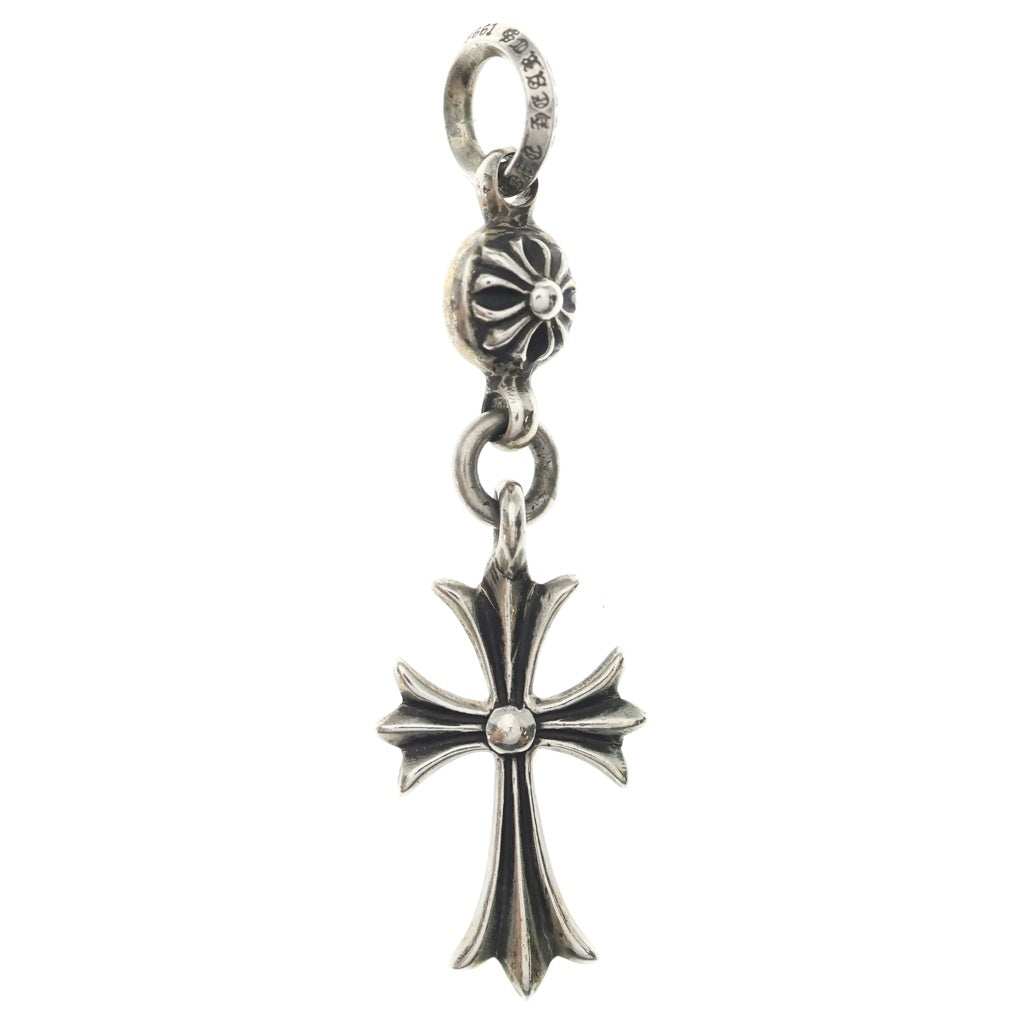 CHROME HEARTS(クロムハーツ) OLD 1B TNY CH CRS オールド 1ボール タイニー CHクロス チャーム ペンダントトップ シルバー BCA197