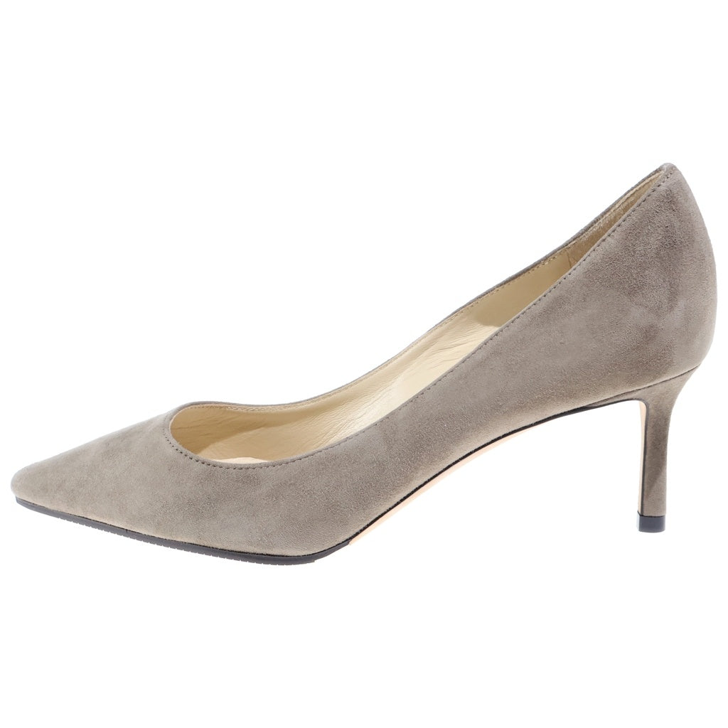 JIMMY CHOO(ジミーチュウ) スエード パンプス ハイヒール シューズ グレー レディース