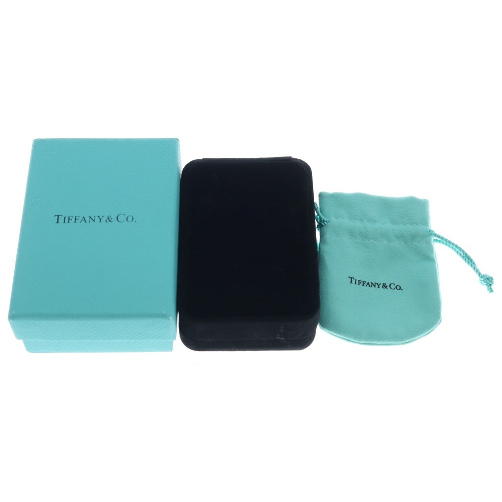 TIFFANY & Co.(ティファニー) ダブルオープンハート エルサペレッティ コンビ ネックレス Ag925/K18PG シルバー/ピンクゴールド レディース